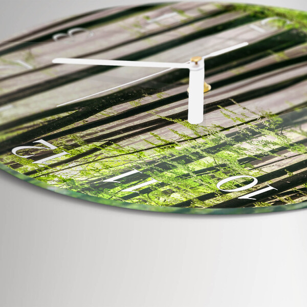 Horloge ronde Forêt