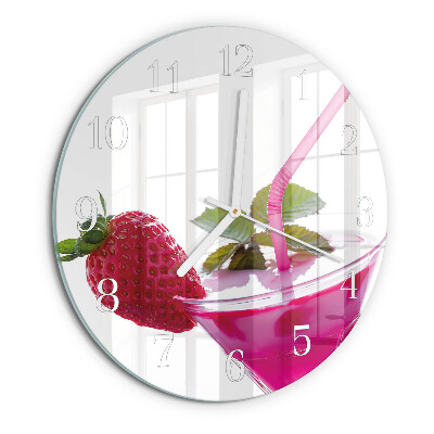 Horloge ronde Cocktail