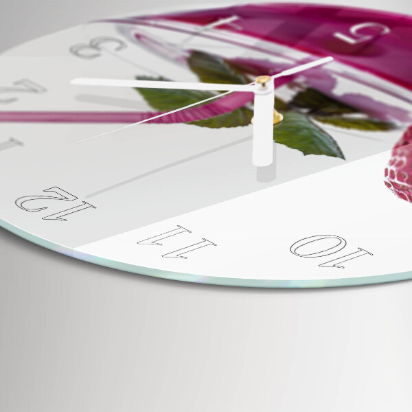 Horloge ronde Cocktail