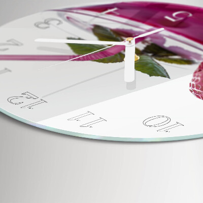 Horloge ronde Cocktail