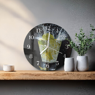 Horloge ronde Cocktail