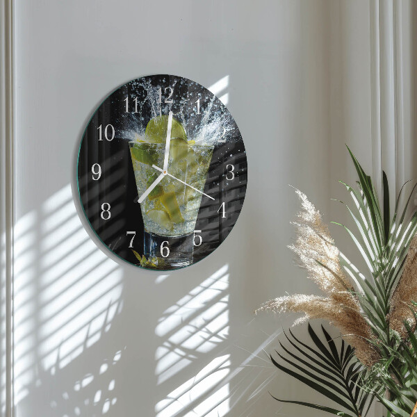Horloge ronde Cocktail
