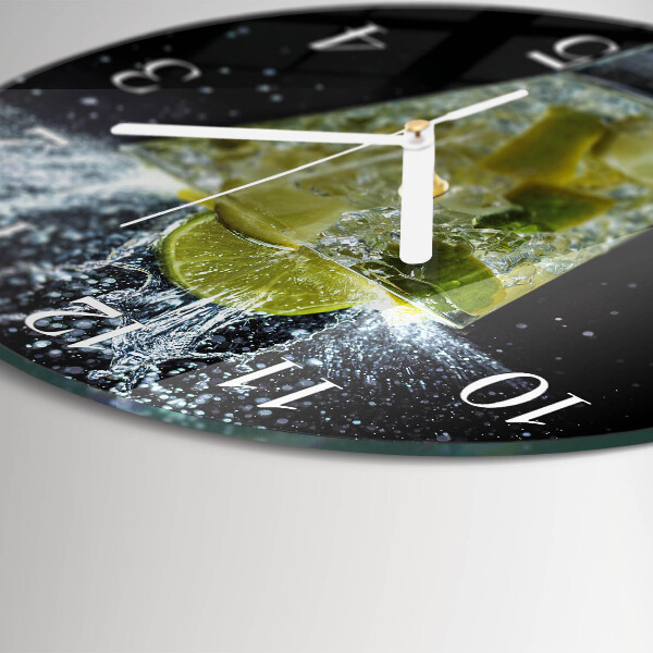Horloge ronde Cocktail