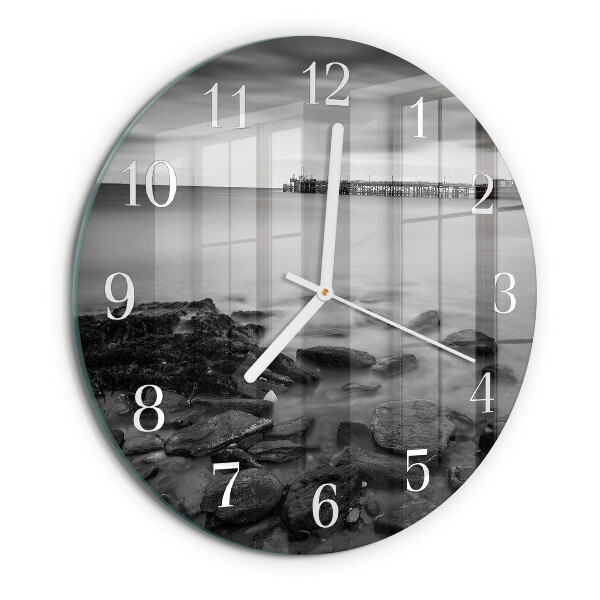 Horloge ronde Bord de la rivière