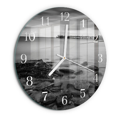 Horloge ronde Bord de la rivière