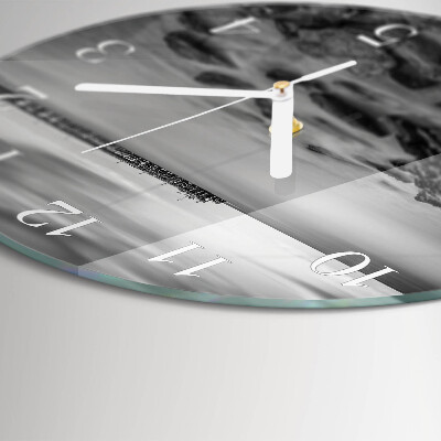 Horloge ronde Bord de la rivière