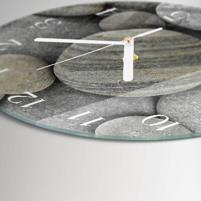 Horloge ronde Pierres
