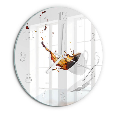 Horloge ronde Tasse