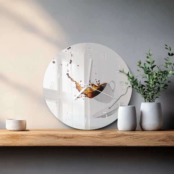 Horloge ronde Tasse
