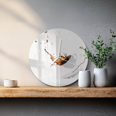 Horloge ronde Tasse