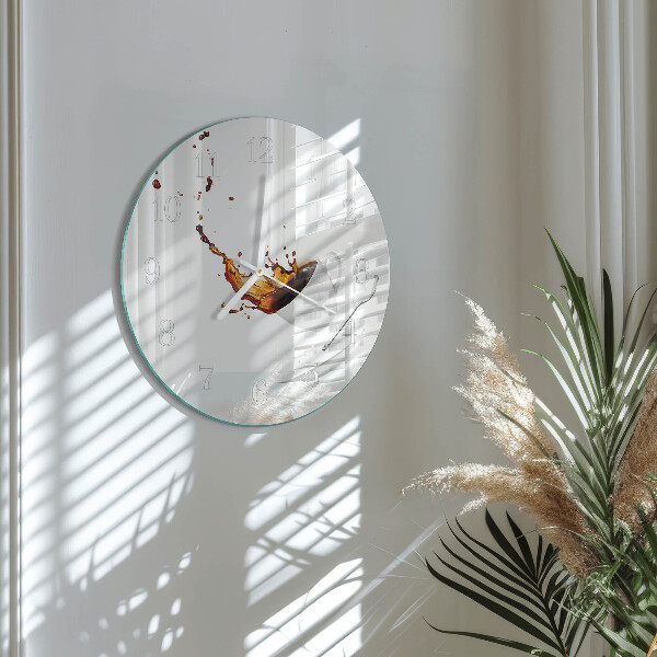 Horloge ronde Tasse