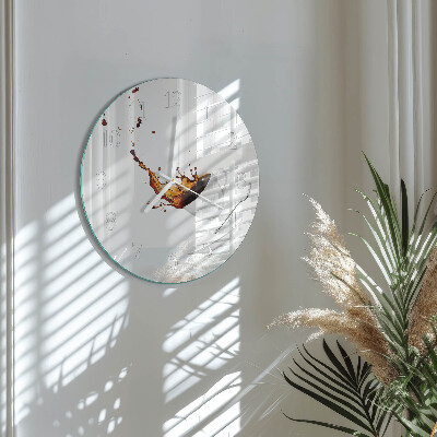 Horloge ronde Tasse