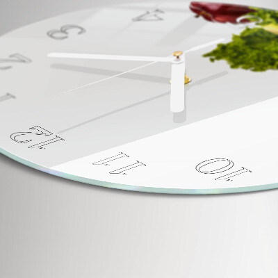 Horloge ronde Légumes