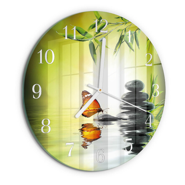 Horloge ronde Nature