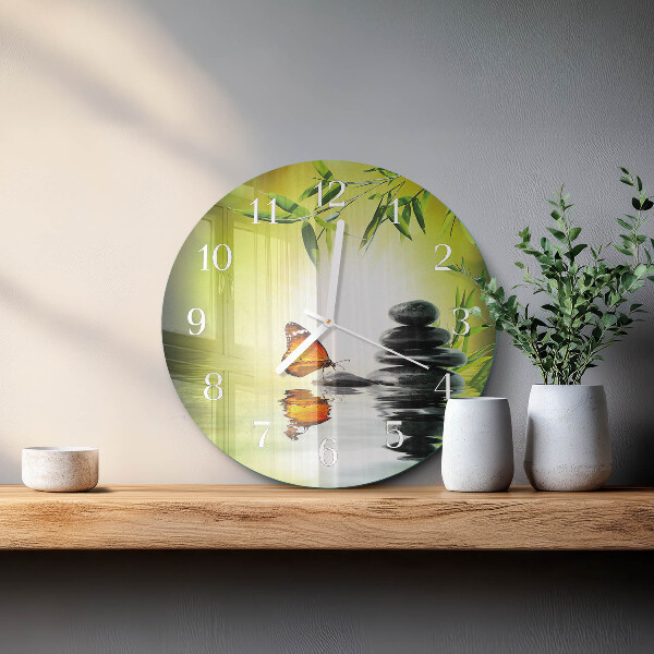 Horloge ronde Nature