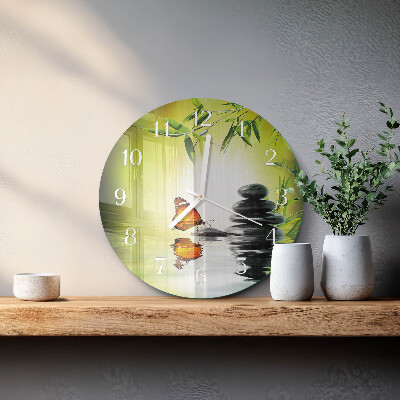 Horloge ronde Nature