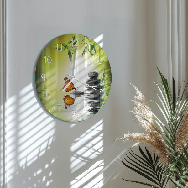 Horloge ronde Nature