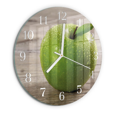 Horloge ronde Pommes