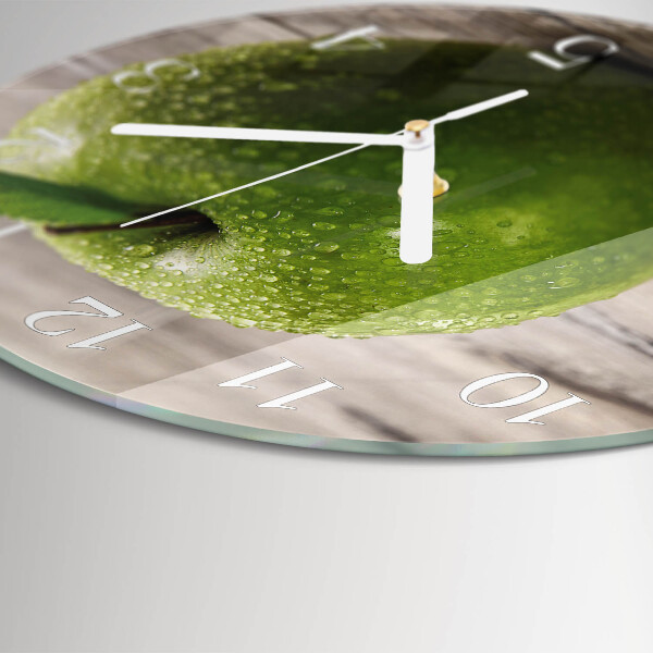 Horloge ronde Pommes