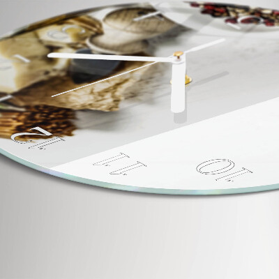 Horloge ronde Pâtes