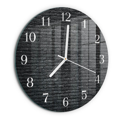 Horloge ronde Mâchefer