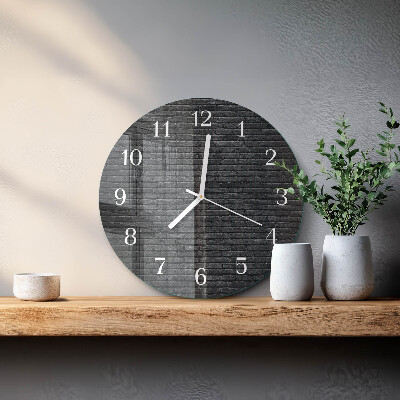 Horloge ronde Mâchefer