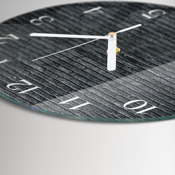 Horloge ronde Mâchefer