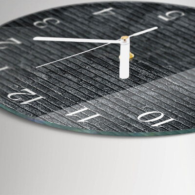 Horloge ronde Mâchefer
