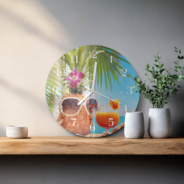 Horloge ronde Vacances