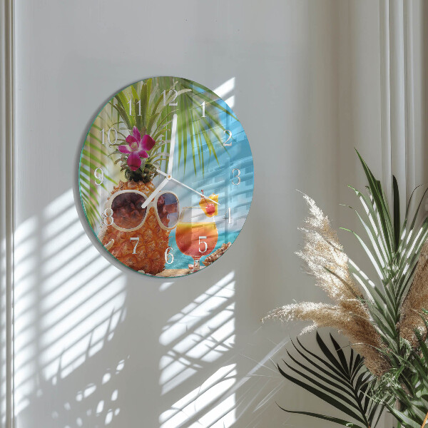 Horloge ronde Vacances