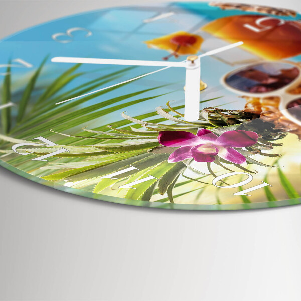 Horloge ronde Vacances
