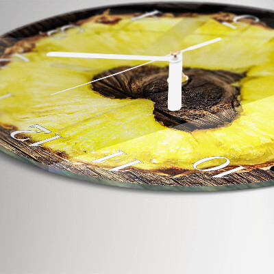Horloge ronde Ananas