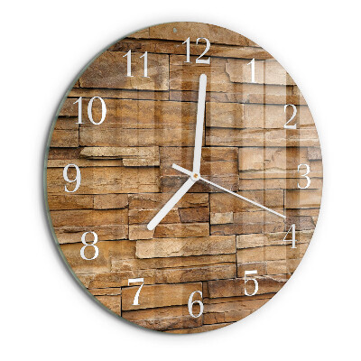 Horloge ronde Mâchefer