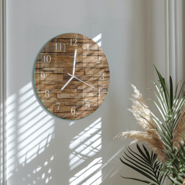 Horloge ronde Mâchefer