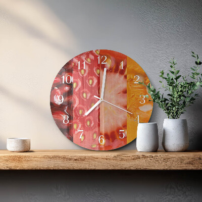 Horloge ronde Fruit