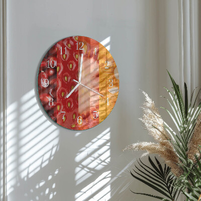 Horloge ronde Fruit