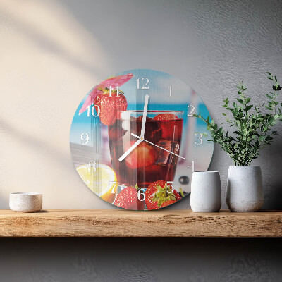 Horloge ronde Boire