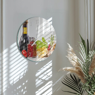 Horloge ronde Pâtes