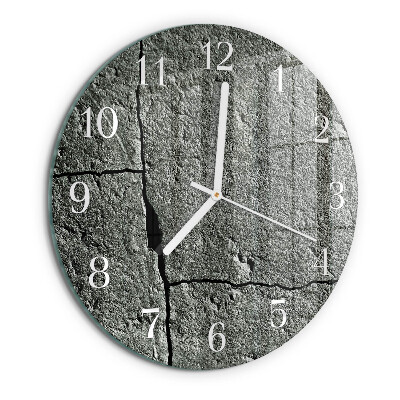 Horloge ronde Pierre naturelle