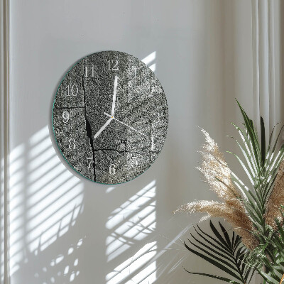 Horloge ronde Pierre naturelle