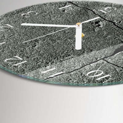 Horloge ronde Pierre naturelle