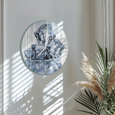 Horloge ronde Glace
