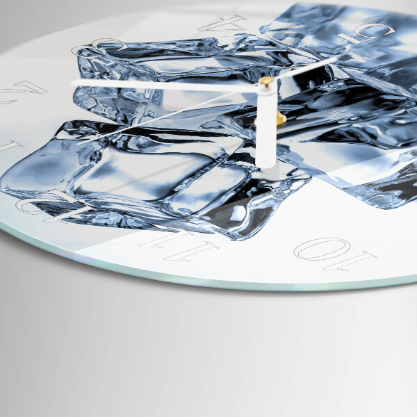 Horloge ronde Glace