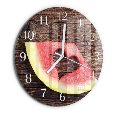 Horloge ronde Pastèque