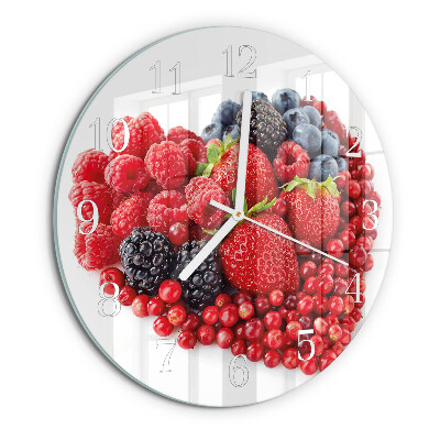 Horloge ronde Fruit
