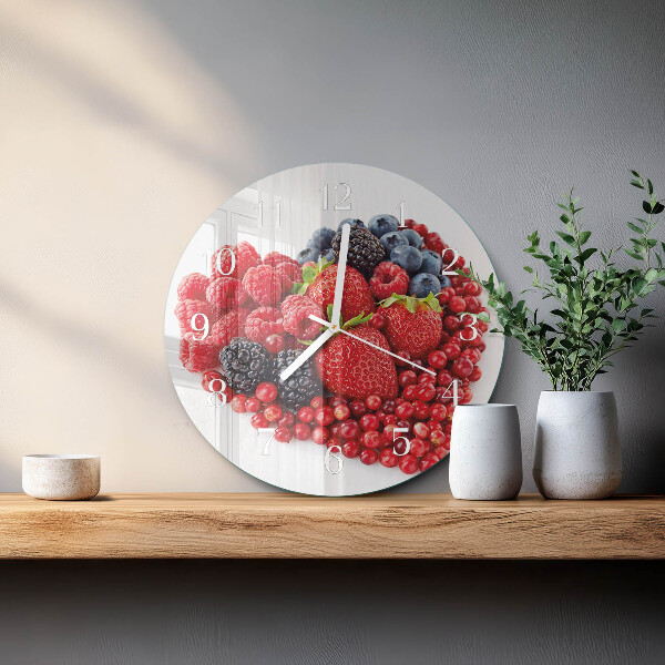Horloge ronde Fruit