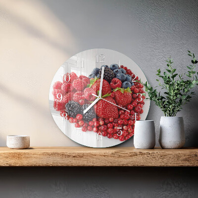 Horloge ronde Fruit