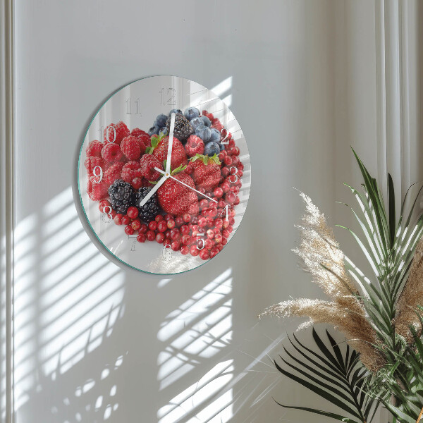 Horloge ronde Fruit