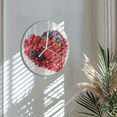 Horloge ronde Fruit