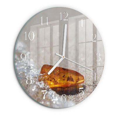 Horloge ronde Ambre